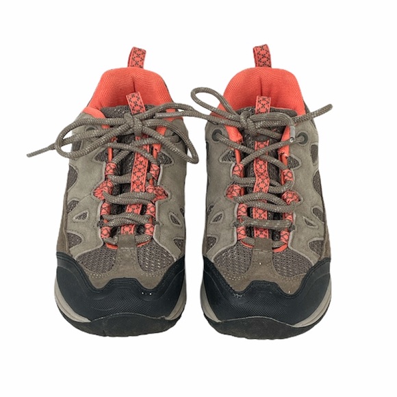 Merrell Athletic Shoes, Gray, Orange, 7 - Picture 2 of 11